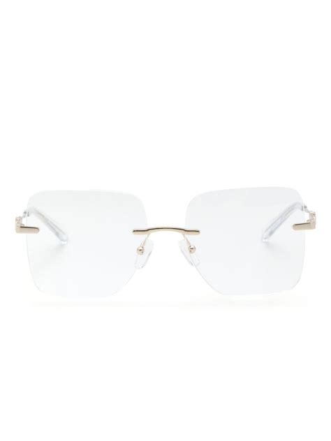 michael kors rimless glasses.